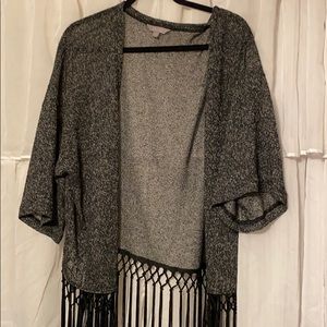 Fringe Detail Kimono